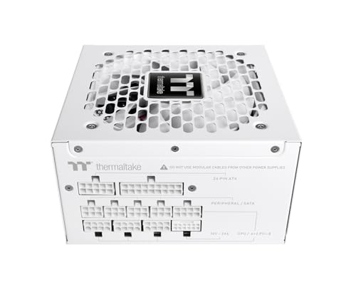 Toughpower XT 750W | ATX 3.1 Netzteil | 80 Plus Gold | PCIe 5.1 | 12V-2x6 | Vollmodular | Smart Zero Fan | Sehr leiser 120-mm Hydraulic Bearing Lüfter | Weiß - Alimentatore - Immagine 1