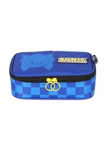 Estojo Escolar Infantil 100 Pens Sonic by Luxcel Ref 47544