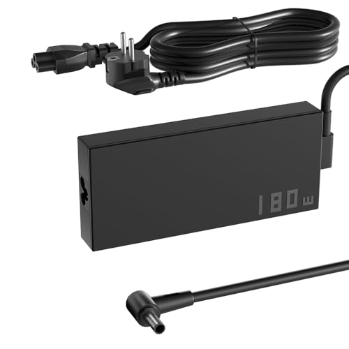 SLRIOYS 180W Cargador Compatible con ASUS TUF Gaming A15 F15 F17 A17 FA506 FA706 FX505 FX506 FX706 FX705 FX766 FX566 FA507RF FX86 FX95D FX95G TUF Dash F15 FX516PC FX516PE FX517ZC Laptop