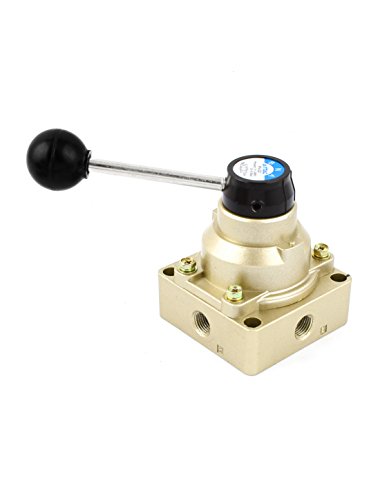 Vanne à Levier Manuel HV-02 pour Stopper les Fuites d'Air à 4 Voies