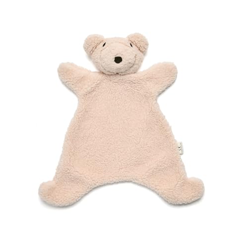 Image of Loveys for Babies,Snuggle Stuffed Animals Toy Girl & Boy, Soft Security Blanket,Bear Lovey Comforter Toy for Babies 0-12months,Baby Gifts for Infant and Toddler(White Bear)