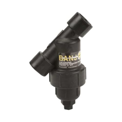 Image of Banjo Y Strainer, 3 /4 inch Pipe, FNPT x FNPT, Polypropylene, 150 psi LS075-20 - 1 Each