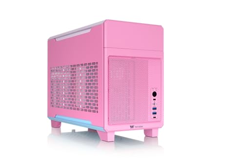 Thermaltake TR100 Bubble Pink chasis compacto para setups gamers pequeños