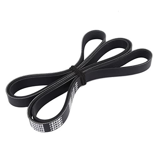 Image of MOCA 6PK2345 EPDM Serpentine Belt Fit for Cadillac Escalade EXT ESV 6.0L & 03-15 for Chevrolet Express 2500 6.0L & for Ford Crown Victoria 4.6L - ONLY Fits for Chevrolet w / 105 Amp Alternator