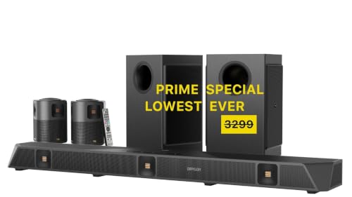 Image of Nakamichi Dragon 11.4.6 Dolby Atmos /DTSX Pro Soundbar, Dual 8 inch Opposed Subs