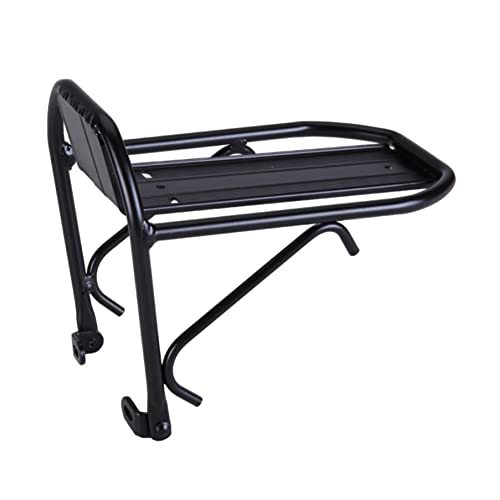 KUYYFDS Front Bike Rack,Pannier Rack, Bike Front Rack Aluminum Bicycle Front Racks Carrier Front Shelf for Mountain Bike Accessories Bike Frame Basket