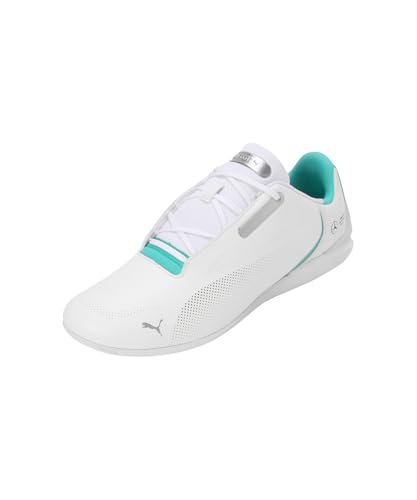 PUMA Zapatillas Mercedes-AMG Petronas F1® Drift Cat Decima 2.0 46 White Sheen Green ┃Zapatillas de Motorsport Unisex para Adultos