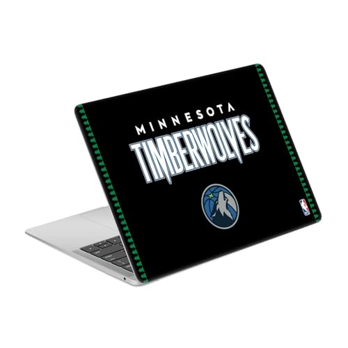 Skin MacBook Air 13.3 A1932 A2179 Minnesota Timberwolves retro logo sticker