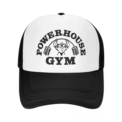 Casquette de baseball de salle de sport Powerhouse ajustable anti sueur