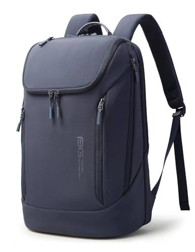 Image of Red Lemon BANGE Captain Business Smart Backpack Waterproof fit 15.6 Inch Laptop Backpack, Travel Durable Backpack for Men and Women (Blue - Version 2.0)