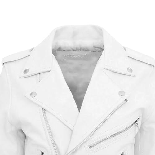 Male Motorcycle Racer Jackets Lapel Asymmetric Zip-Up Coats Casual Belted Motor Jacket All-Weather Riding2