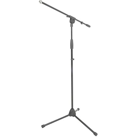 Chord BMS01 Heavy Duty Microphone Stand with Boom Arm Cover