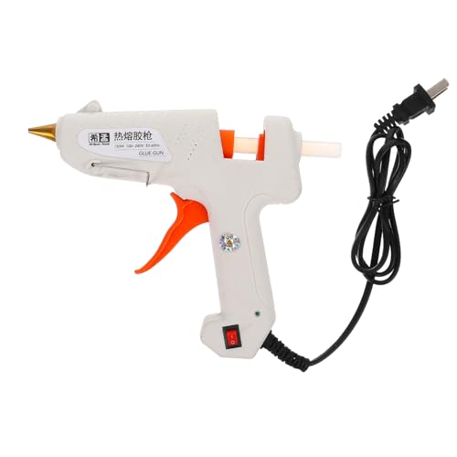 IWOWHERO Cordless Hot Glue Set Mini Hot Glue w Sticks High Temp Heater for Diy Projects Repair Equipment Us Plug