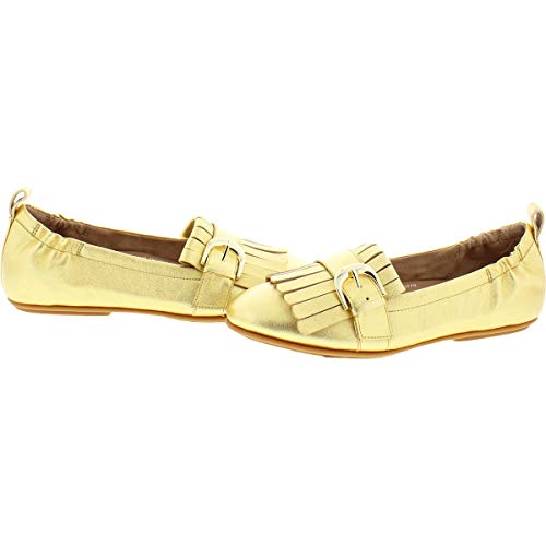 FitFlop Womens Allegro/Frankie Fringe Ballet Flat Shoes US2