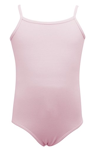 Dancina Leotards for Girls Camisole - Ballet Dance Recital Class and Performance 5 Ballet Pink