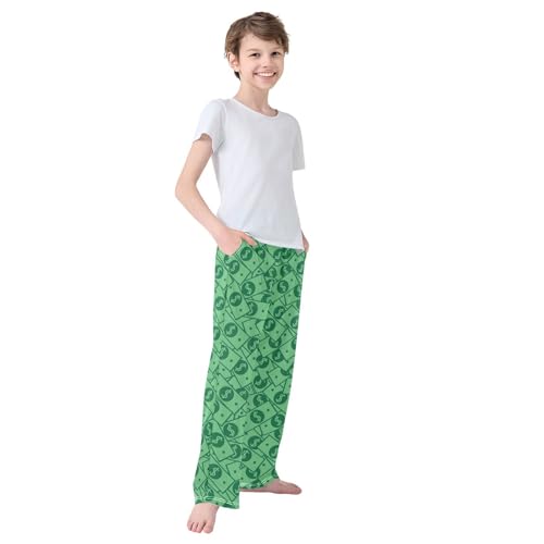 Boys' Pants Dollar Currency Sign Long Bottoms Jogger Pants Elastic Waist Trousers with Pockets S-XL4