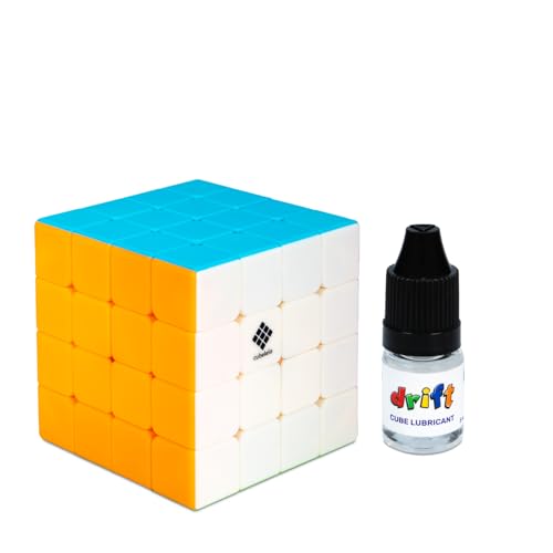 Image of Cubelelo Drift 4x4 with Cube Lubricant and Stand Combo | High-Performance Speed Cube | Adjustable Tension & Smooth Turning | Durable & Reliable | Ideal for All Ages