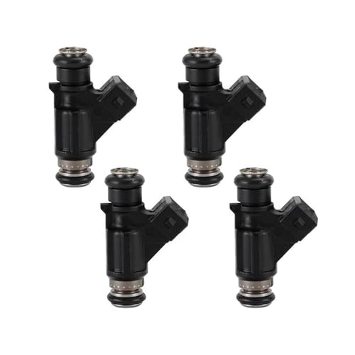 AKOUFALL Boquilla inyección Piezas De Repuesto De Inyector De Combustible De 4 Piezas 25342385 93345842 2002-2010 Motores para Mercury para Marine EFI De 4 Tiempos 30 40 50 60 HP
