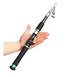Caña de Pescar Caña de Pescar telescópica Fibra de Carbono Carpa portátil Spinning Pole Travel Cañas de Pescar (Size : Casting Rod_2.1m)