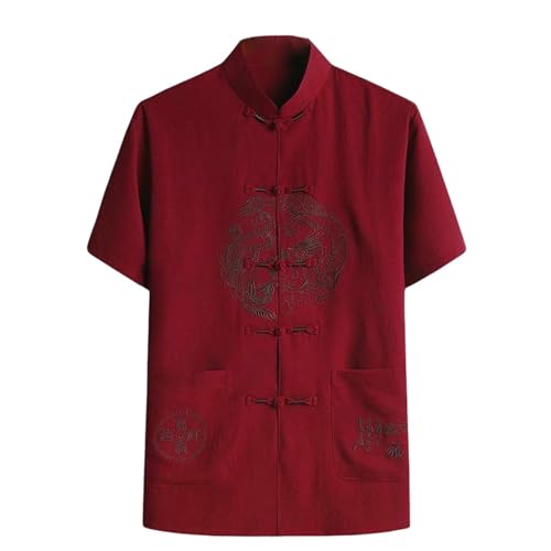 Costume d'été chinois homme anti-transpiration en soie glacée légère
