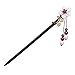 Chinese Classical Hairpin Pearl Shell Flower Headdress Hair Chopsticks for Women Wooden Hair Sticks for Buns Packaged in Exquisite Box