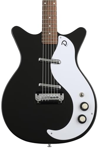 Danelectro '59 Modificado New Old Stock guitarra eléctrica, color negro
