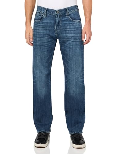 7 For All Mankind Mens Austyn Squiggle Relaxed Fit Jeans
