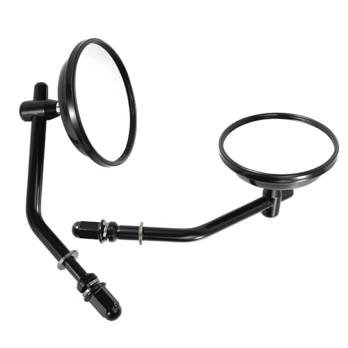 Rétroviseurs ronds pour moto, parfaits pour les road-trips en Softail et Tour Glide