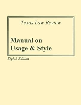 Paperback Manual on Usage & Style Book