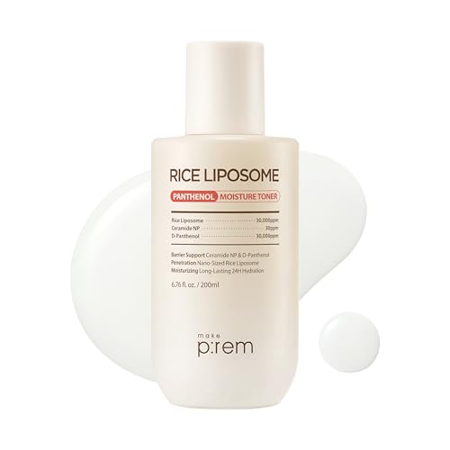 make prem メイクプレム ライスリポソーム パンテノール モイスチャートナー 200ml 保湿化粧水 ライスリポソーム パンテノール セラミド配合 高保湿 保湿化粧水 保湿トナー 敏感肌 低刺激 韓国コスメ