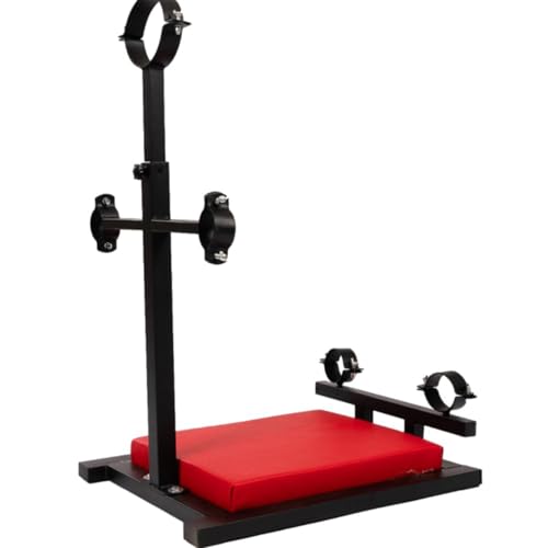 Halsband Pranger Mit Fesseln Sm Training Sklave Kniestuhl Bondage Gestell BDSM Spielzeug Extrem Erotisches Spiel Fester Rückhalterahmen Bestrafung Foltergerät Sexstuhl Mit Handschellen Fesseln