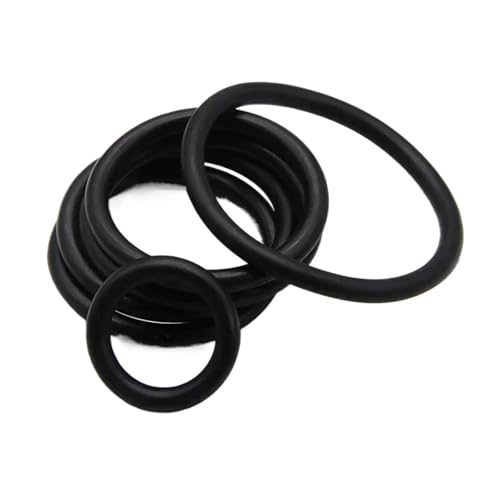 10/50���� �u���b�N NBR O�����O CS 4mm �O�a 16~210mm �S�����V�[�����O�K�X�P�b�g ���b�V���[ �Ԃ̃G�A�R���֌����͔z�ǏC���p(10Pcs,OD 58MM ID 50MM_CS 4.0MM)