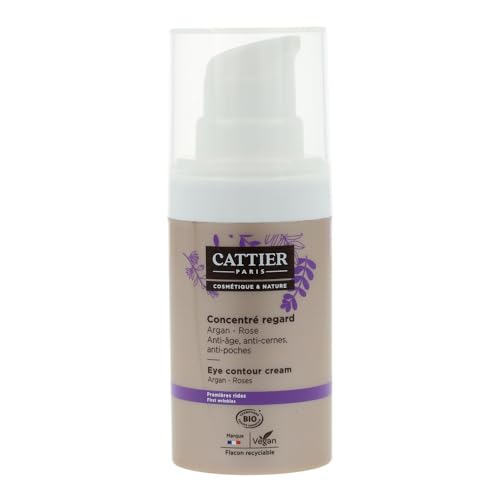 Cattier - Contour des Yeux Anti-Âge, Anti-Cernes, Anti-Poches - Bio - 15 ml