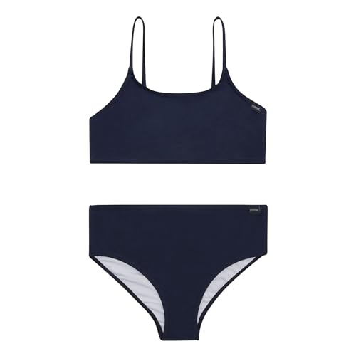 Regatta Conjunto de bikini Dakaria para niñas, azul marino, 14-15 Años