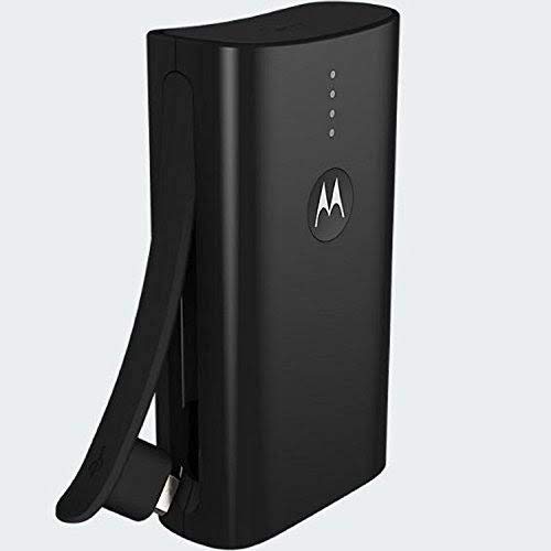Motorola Power Pack 3000 Portable Battery, Built-In Micro USB Cable