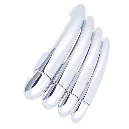 Couvercle poignée Clio 3 protection de portière plastique ABS chrome