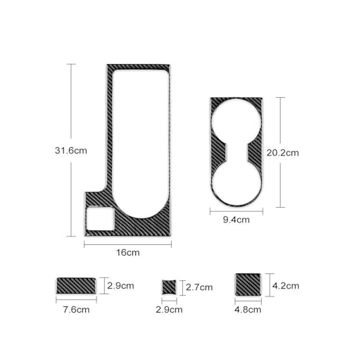 Accesorios interiores de coche para Impreza 2009-2011: marco de posavasos RHD 4