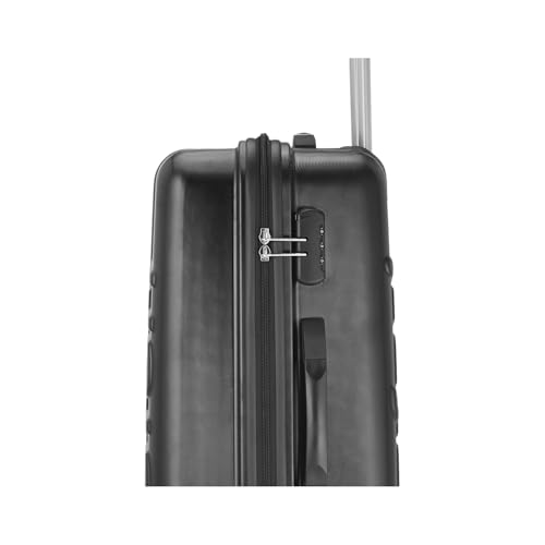 Image of Safari Ignite 8 Wheels 81 Cms Large Cabin Trolley Bag Hard Case Polycarbonate 360 Degree Wheeling System Luggage, Trolley Bags for Travel, Suitcase for Travel, Black