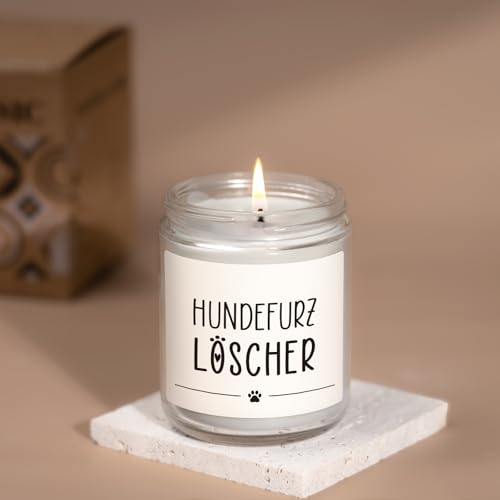 Geschenke für Frauen, Geschenke für Hundebesitzer, Geburtstagsgeschenk für Frauen, Lustiges Geschenk für Frau Freundin Hundeliebhaber Hundemama zum Geburtstag Weihnachten Valentinstag, Duftkerz