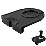 Lyivisk Alfombrilla de Silicona Antideslizante para Compactar Café Espresso, Accesorio Barista para Cocina Hogar y Cafetería