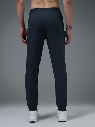 Image of TECHNOSPORT Men's Regular Fit Solid Jogger Pant with Duracool+ for Training, Running & Gym