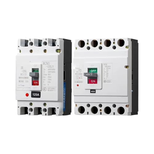Disjoncteur triphasé 125A à 3 pôles protégeant vos moteurs 380V