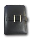  Agendepoint.it - Agenda organizer tascabile VUOTA poliestere chiusura fibbia 7x12cm tasca nero