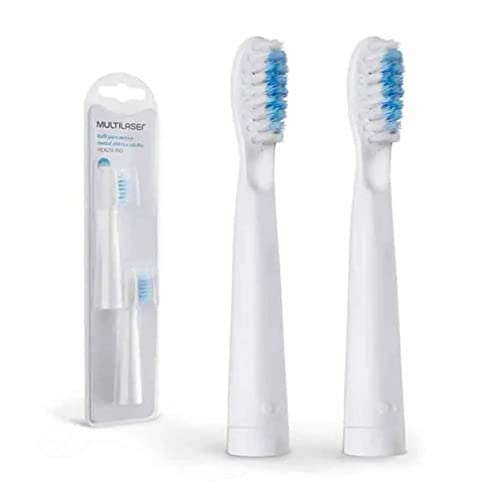 Refil Para Escova Dental Elétrica Adulto - Health Pro - Multilaser Saúde - HC109
