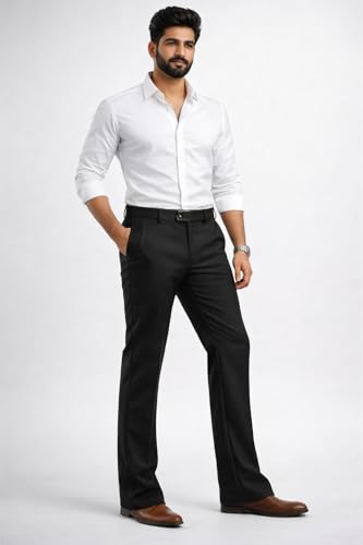 Image of Bootcut Men Pant | Suitable for Casual Outings Office Home Party & Function Wearing