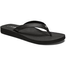 Cobian Womens Skinny Bounce 2 Black Flip Flops