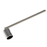 1pc Candle Snuff Bell Shaped Stainless Steel Flamer Long Handle Put Out Fire Wick