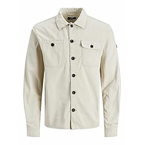 JACK & JONES Jcoben Classic Overshirt Ls Sn heren Overhemd
