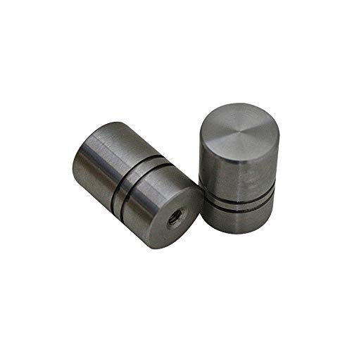 Möbelknopf Schubladenknopf massiv Edelstahl Durchmesser 18mm Schrankknopf Möbelknauf Möbelbeschlag rund Kommodenknopf Türknopf