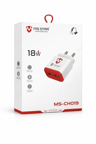 Image of MS Star MS-CH019 18W Dual Port Mobile Charger